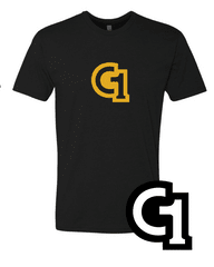 Shirt Black with Gold C1G Logo